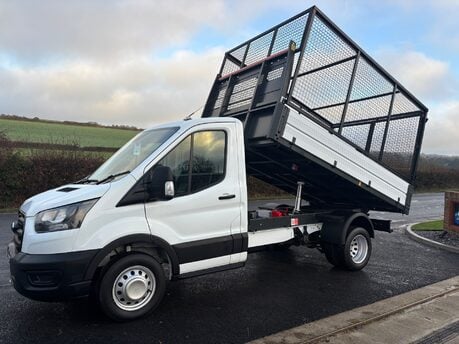 Ford Transit 350 Drw L2 130 ps Single Cab Caged Tipper - Tow Axle