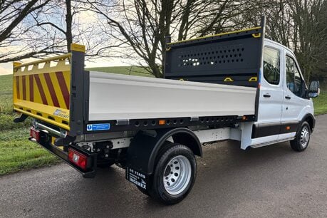 Ford Transit 350 Drw L3 Leader 130 ps Crew Cab Tipper - Air Con / Tow Axle 3