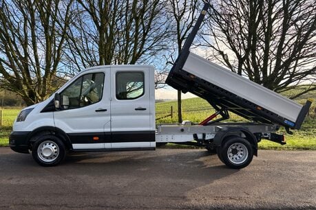Ford Transit 350 Drw L3 Leader 130 ps Crew Cab Tipper - Air Con / Tow Axle 8
