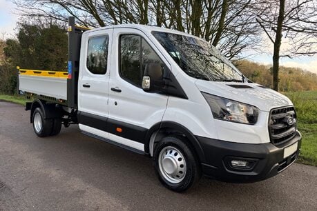 Ford Transit 350 Drw L3 Leader 130 ps Crew Cab Tipper - Air Con / Tow Axle 5