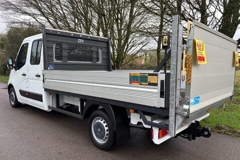 Vauxhall Movano F3500 L3 H1 Double Cab Dropside Truck with Tail Lift - Air Con 6