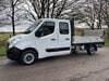Vauxhall Movano F3500 L3 H1 Double Cab Dropside Truck with Tail Lift - Air Con