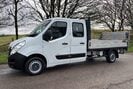 Vauxhall Movano F3500 L3 H1 Double Cab Dropside Truck with Tail Lift - Air Con