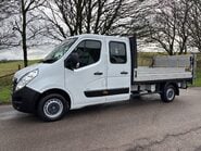 Vauxhall Movano F3500 L3 H1 Double Cab Dropside Truck with Tail Lift - Air Con 1