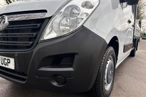 Vauxhall Movano F3500 L3 H1 Double Cab Dropside Truck with Tail Lift - Air Con 21