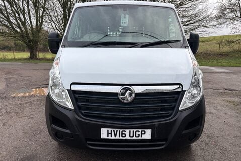 Vauxhall Movano F3500 L3 H1 Double Cab Dropside Truck with Tail Lift - Air Con 9