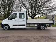 Vauxhall Movano F3500 L3 H1 Double Cab Dropside Truck with Tail Lift - Air Con 7