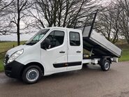 Vauxhall Movano F3500 L3 125ps Crew Cab Tipper - Air Con - New Body 1