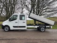Vauxhall Movano F3500 L3 125ps Crew Cab Tipper - Air Con - New Body 7