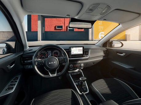 Interior of Kia Stonic.