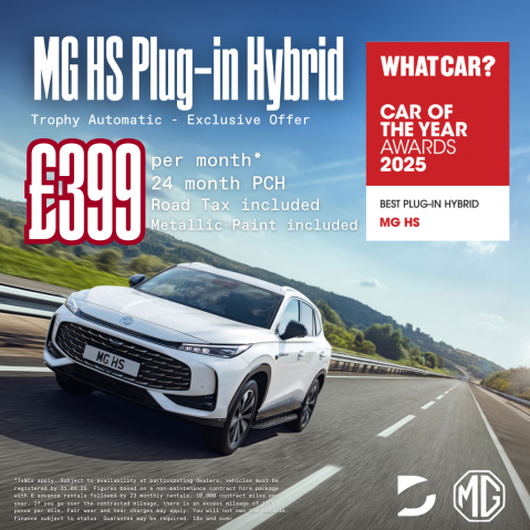 Image of MG HS Hybrid Plug-In With Offer