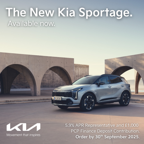Image of Kia Sportage with offer details