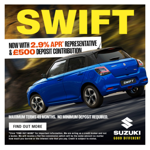 Suzuki Swift 2.9% APR Q4 2025