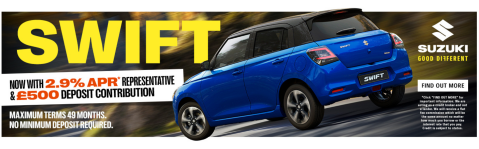 Suzuki Swift 2.9% APR Q4 2025