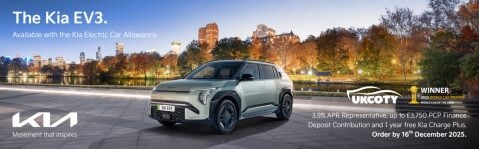 Image of Kia EV3 with offer details