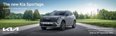 Image of the new Kia Sportage.