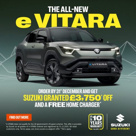 Image of the new Suzuki e Vitara.