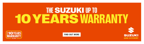 Suzuki offers up to 10 year warranty.