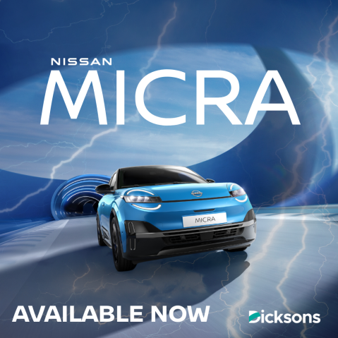 Image of Nissan Micra - available now at Dicksons.