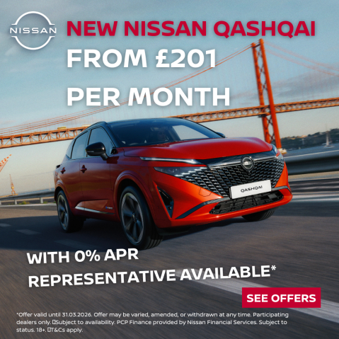 Image of Nissan Qashqai with PCP offer