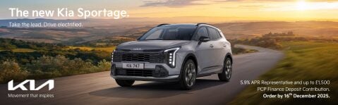Image of the new Kia Sportage.