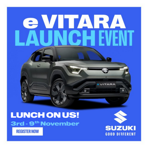 e Vitara Launch Event - Book Now