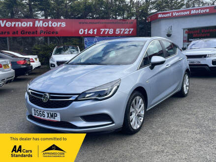 Vauxhall Astra 1.0i Turbo ecoFLEX Design Euro 6 (s/s) 5dr