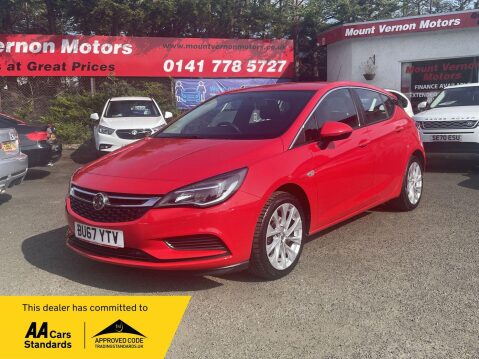 Vauxhall Astra 1.0i Turbo ecoFLEX Design Euro 6 (s/s) 5dr 1