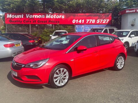 Vauxhall Astra 1.0i Turbo ecoFLEX Design Euro 6 (s/s) 5dr 8