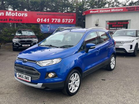 Ford Ecosport 1.0T EcoBoost Titanium 2WD Euro 5 (s/s) 5dr 7