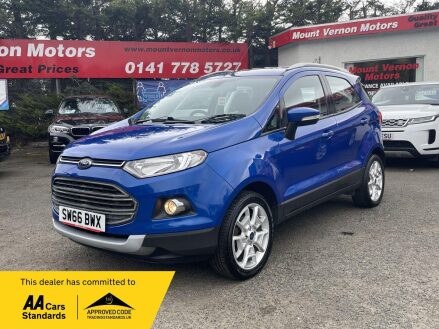 Ford Ecosport 1.0T EcoBoost Titanium 2WD Euro 5 (s/s) 5dr