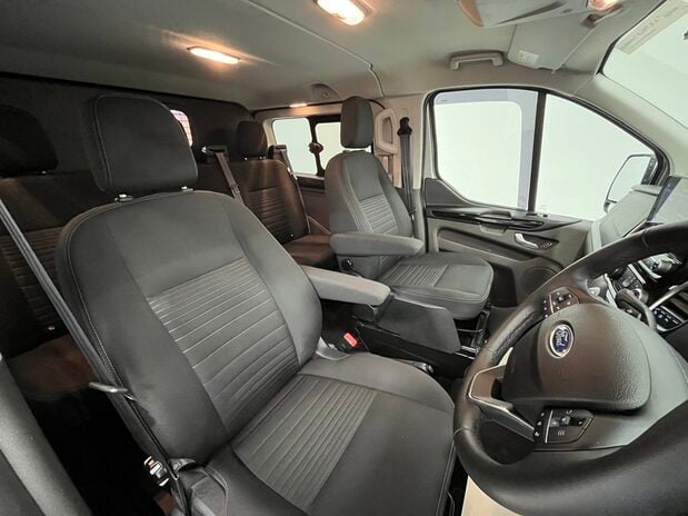 Ford Transit Custom 300L1 2.0 Eco Blue 130ps H1 Roof D/Cab Limited Van Auto 24