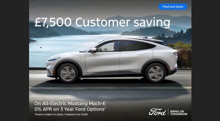 ALL-ELECTRIC MUSTANG MACH-E NOW WITH 0% APR ON 3 YEAR FORD OPTIONS