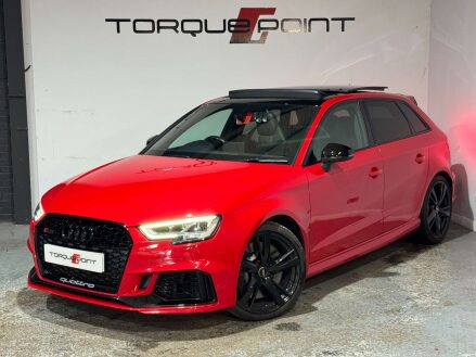 Audi A3 2.5 RS 3 Sportback Audi Sport Edition TFSI Quattro Semi-Auto 4WD 5dr