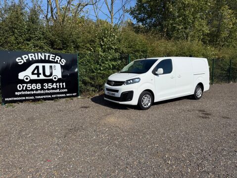 Vauxhall Vivaro 1.5 Turbo D 2900 Sportive L2 H1 Euro 6 (s/s) 5dr 1