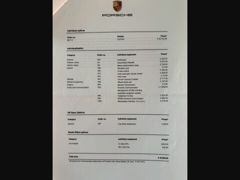 Porsche Cayman 24V 15