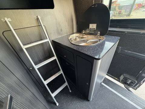 Volkswagen Crafter 4 berth race van. Motorhome. Large garage 17