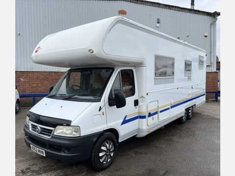 Fiat Ducato burstner a747-2 motorhome large garage 2