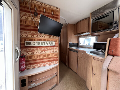 Fiat Ducato burstner a747-2 motorhome large garage 19