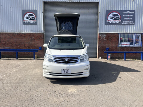 Toyota Alphard 4 berth Japanese camper van 2.4 Petrol Automatic 4