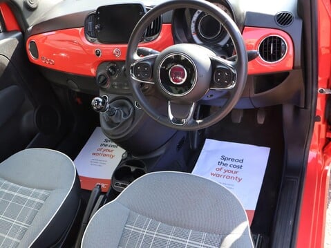 Fiat 500 1.0 MHEV Lounge Euro 6 (s/s) 3dr 10