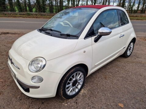 Fiat 500 1.2 Lounge Euro 5 2dr 3