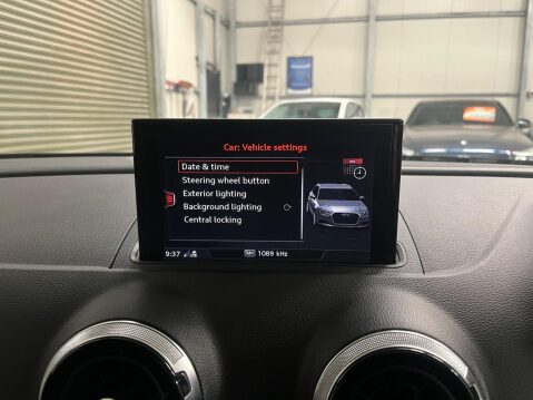 Audi A3 1.5 TFSI CoD S line Sportback S Tronic Euro 6 (s/s) 5dr 36