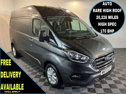 Ford Transit Custom 2.0 320 EcoBlue Limited Panel Van 5dr Diesel Auto L2 H2 Euro 6 (170 ps)