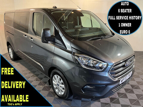 Ford Transit Custom 2.0 320 EcoBlue Limited Crew Van Auto L2 H1 Euro 6 5dr 1