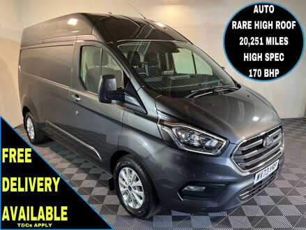 Ford Transit Custom 2.0 320 EcoBlue Limited Panel Van 5dr Diesel Auto L2 H2 Euro 6 (170 ps)