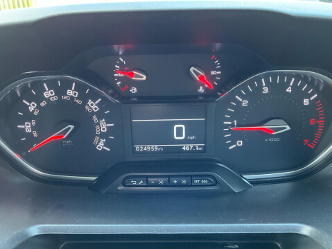 Peugeot Partner 1.5 BlueHDi 1000 Professional Premium Standard Panel Van SWB Euro 6 5dr 18