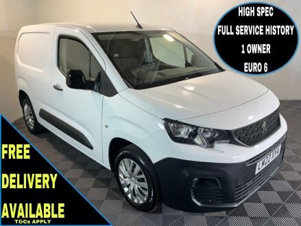 Peugeot Partner 1.5 BlueHDi 1000 Professional Premium Standard Panel Van SWB Euro 6 5dr