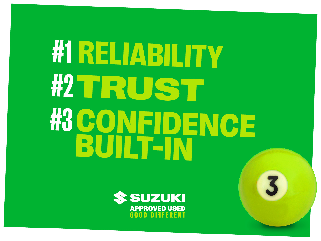 Suzuki Approved Used Cars - Three Reasons