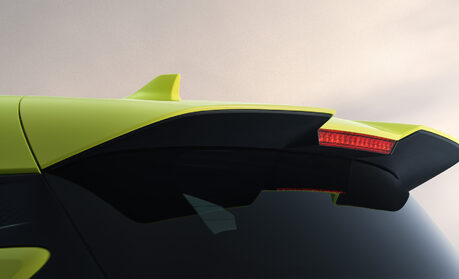 BYD Dolphin Surf's Sporty rear spoiler